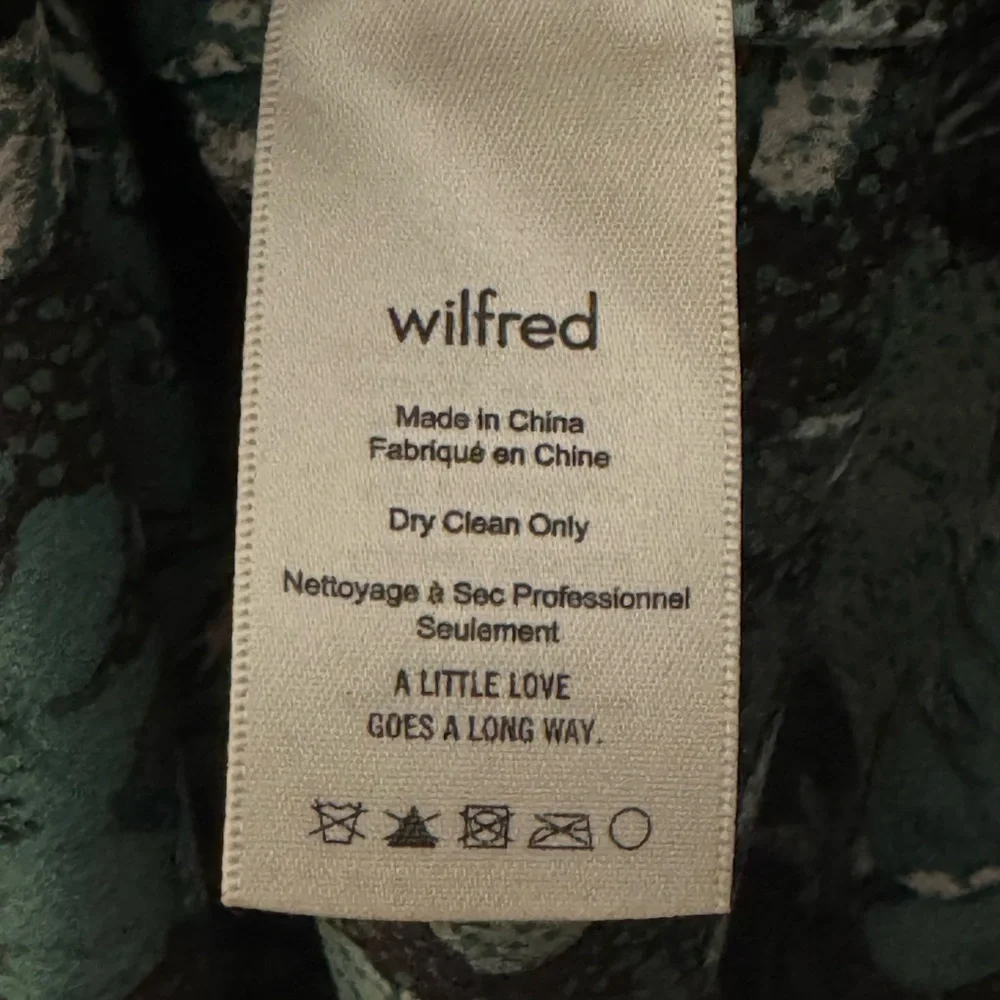 Aritzia Wilfred Floral Sevres Tank Blouse